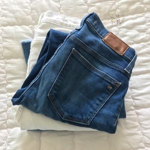 Madewell Crop Flare Jeans - petite